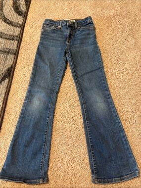Levi's Girl’s Medium Blue Flare Jeans